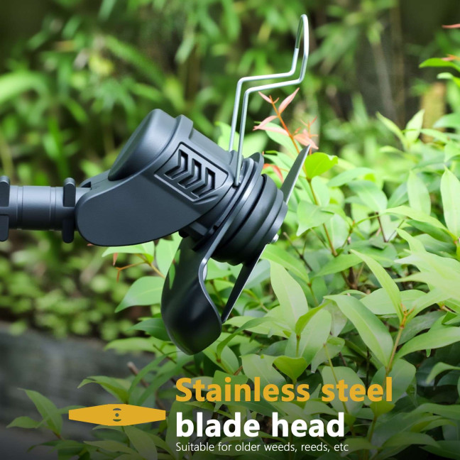 21V Electric Weed Wacker, Cordless Grass Trimmer with 2pcs 2000mAh Batteries & Charger, 3 in 1 Brush Cutter/Edger/Mower with 3 Types Blade for Garden Yard Lawn 21V Electric Weed Wacker, Cordless Grass Trimmer with 2pcs 2000mAh Batteries & Charger, 3 in 1 Brush Cutter/Edger/Mower with 3 Types Blade for Garden Yard Lawn