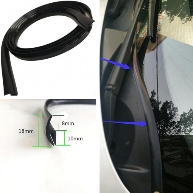 1.7M Moulding Strip Multipurpose Water-proof Strong Toughness Practical Car Sealing Strip for Bus
