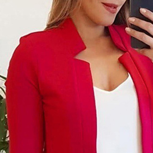 Jacket Suit Plus Size All-match Polyester Business Jacket Suit for Office Jacket Suit Plus Size All-match Polyester Business Jacket Suit for Office