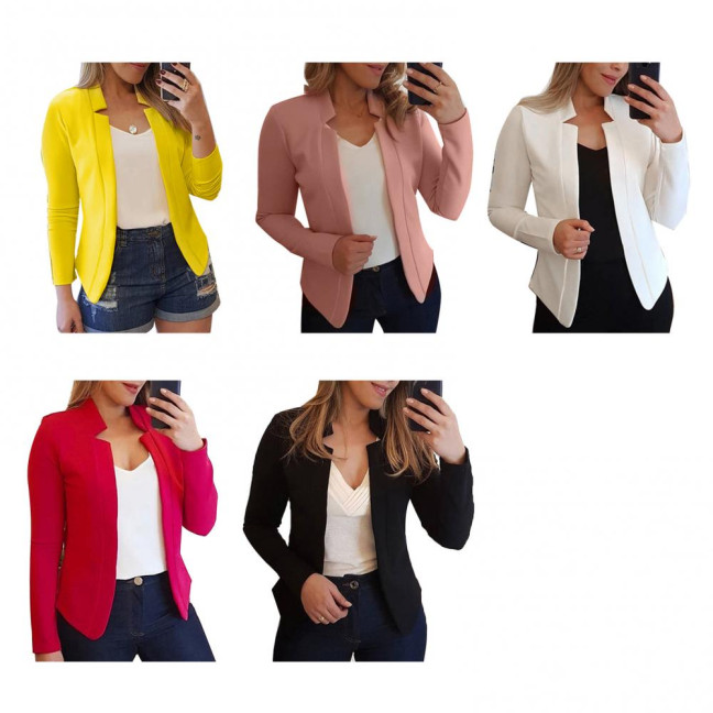 Jacket Suit Plus Size All-match Polyester Business Jacket Suit for Office Jacket Suit Plus Size All-match Polyester Business Jacket Suit for Office