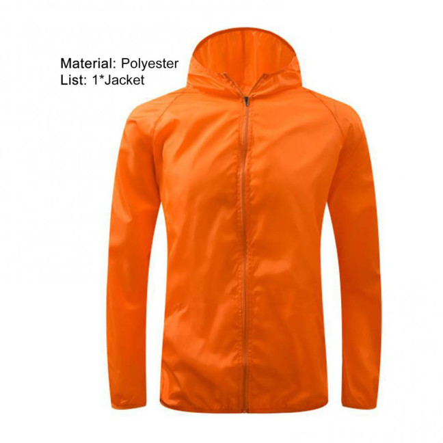 Outdoor Jacket Quick Dry Simple Long Sleeve Thin Solid Color Women Coat for Jogging