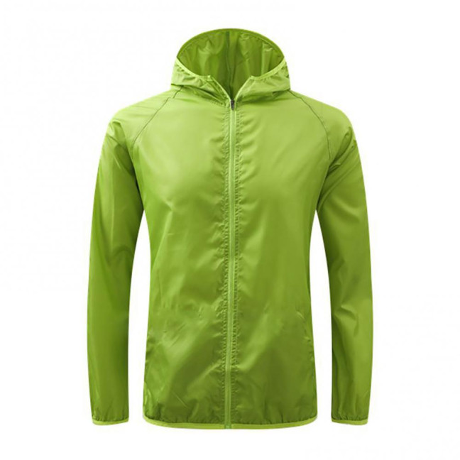 Outdoor Jacket Quick Dry Simple Long Sleeve Thin Solid Color Women Coat for Jogging