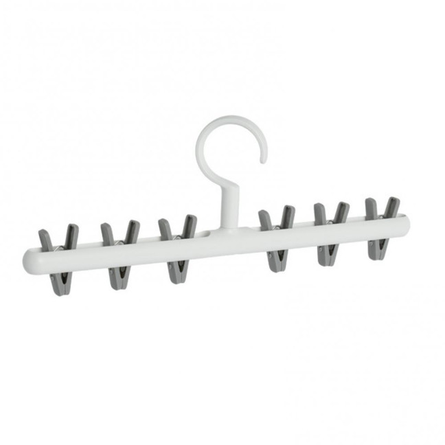 Hat Hanger 6 Clips Space-saving PP Strong Hold Baseball Cap Organizer for Closet