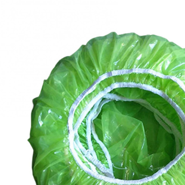 60Pcs Elastic Food Covers Food Grade Waterproof PET Elastic Food Storage Bags Stretch Wrap Bowl Covers Home Supplies