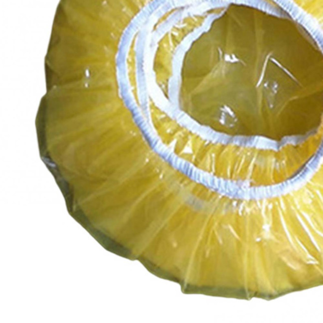 60Pcs Elastic Food Covers Food Grade Waterproof PET Elastic Food Storage Bags Stretch Wrap Bowl Covers Home Supplies