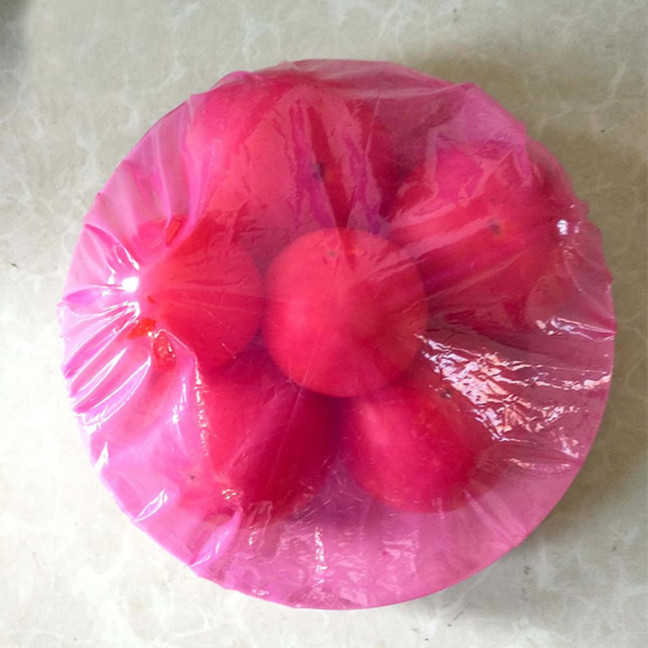 60Pcs Elastic Food Covers Food Grade Waterproof PET Elastic Food Storage Bags Stretch Wrap Bowl Covers Home Supplies