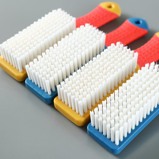 Cleaning Brush Ergonomic Handgrip Anti-scratch Plastic Versatile Wear-resistant Shoe Cleaner Brush Housework Tools 