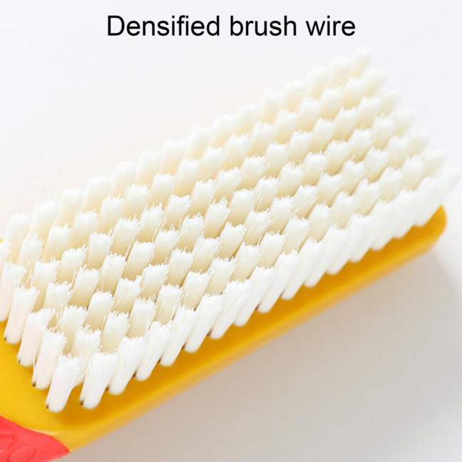 Cleaning Brush Ergonomic Handgrip Anti-scratch Plastic Versatile Wear-resistant Shoe Cleaner Brush Housework Tools 