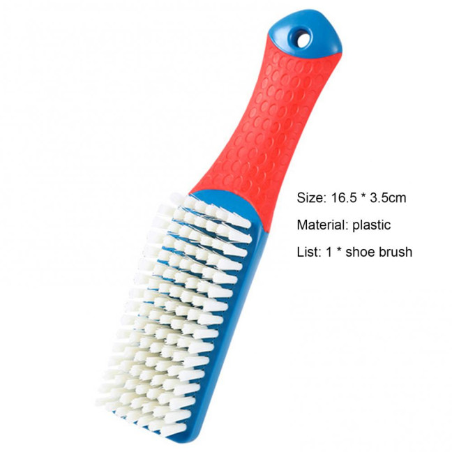 Cleaning Brush Ergonomic Handgrip Anti-scratch Plastic Versatile Wear-resistant Shoe Cleaner Brush Housework Tools 