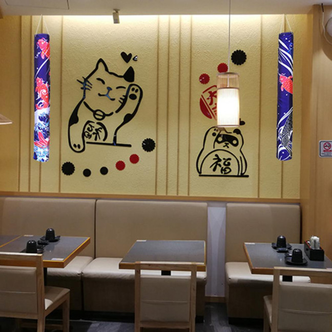 Hanging Ornament Exquisite Pattern Wear Resistant Fabric Fish Windsock Banners Hanging Flag Streamer Party Supplies