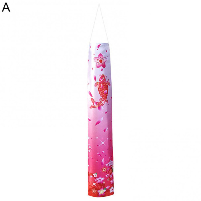 Hanging Ornament Exquisite Pattern Wear Resistant Fabric Fish Windsock Banners Hanging Flag Streamer Party Supplies