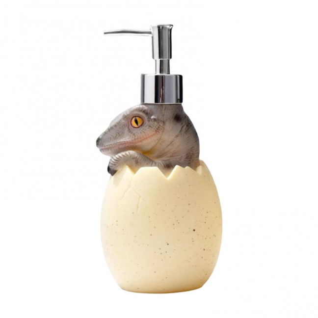 560ml Lotion Dispenser Large Capacity Cute Dinosaur Refillable Empty Bottle Hand Cleanser Shampoo Container Bathroom Supplies 