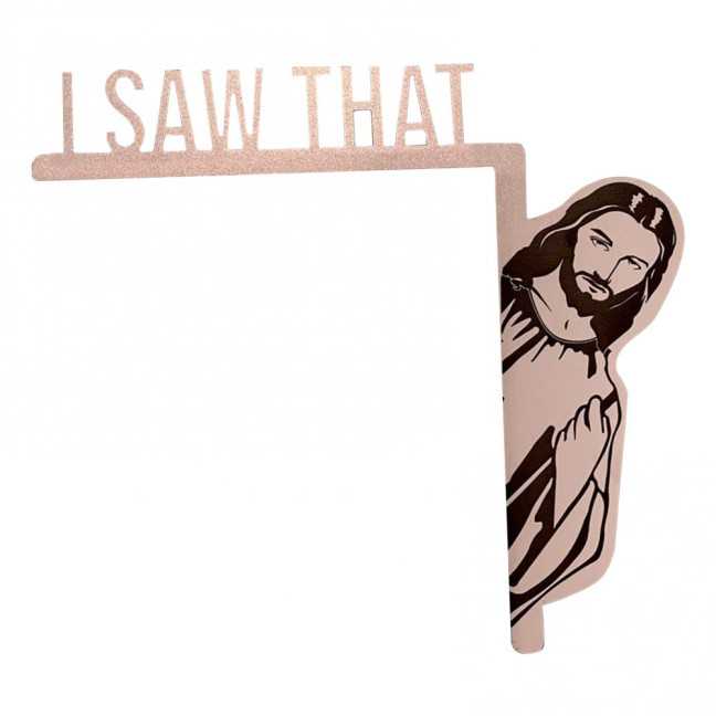 Creative Door Frame Decorative Funny I Saw That Human Image Door Trim Household Supplies 