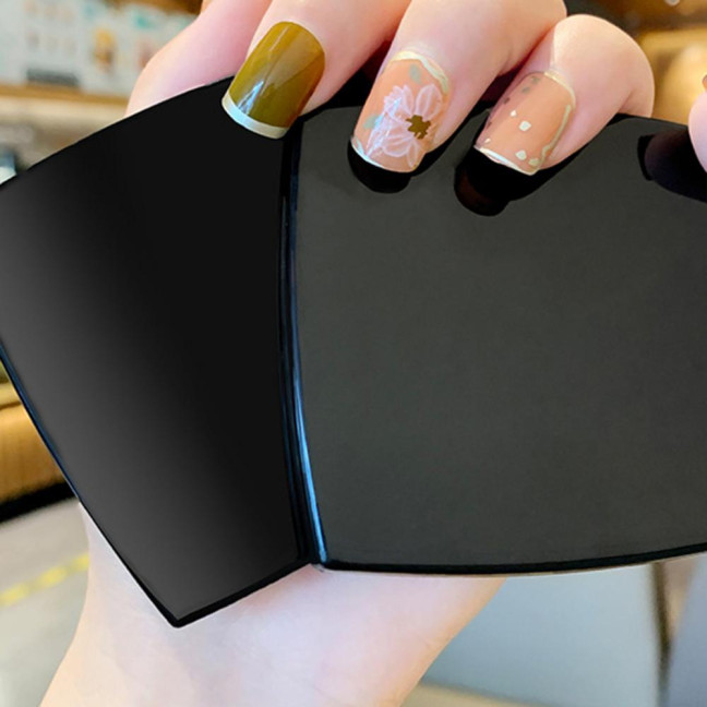 Makeup Mirror High Clarity Bright Folding Square Portable Hand Cosmetic Mirror Beauty Tools Makeup Mirror High Clarity Bright Folding Square Portable Hand Cosmetic Mirror Beauty Tools