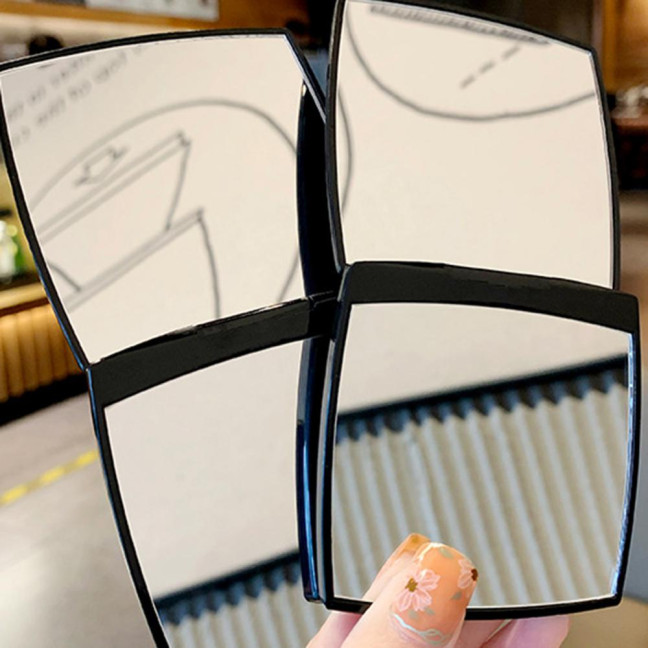 Makeup Mirror High Clarity Bright Folding Square Portable Hand Cosmetic Mirror Beauty Tools Makeup Mirror High Clarity Bright Folding Square Portable Hand Cosmetic Mirror Beauty Tools