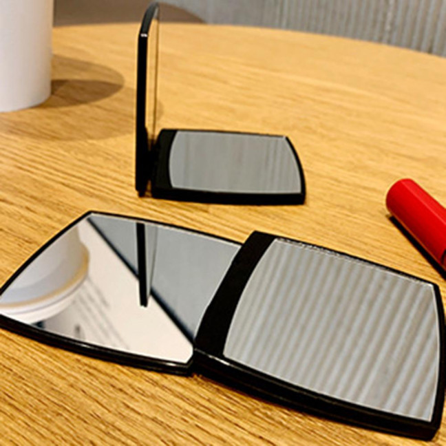 Makeup Mirror High Clarity Bright Folding Square Portable Hand Cosmetic Mirror Beauty Tools Makeup Mirror High Clarity Bright Folding Square Portable Hand Cosmetic Mirror Beauty Tools