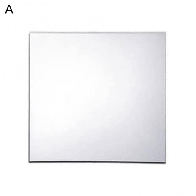 Mirror Surface Serving Tray Decorative Unique Table Centerpieces Candle Tray Party Supplies 
