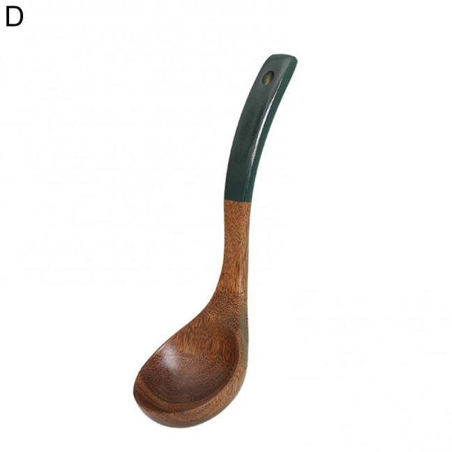 Cooking Spatula Heat-proof Anti-slip Wooden Daily Use Chef Cooking Wok Shovel Kitchenware Supplies 