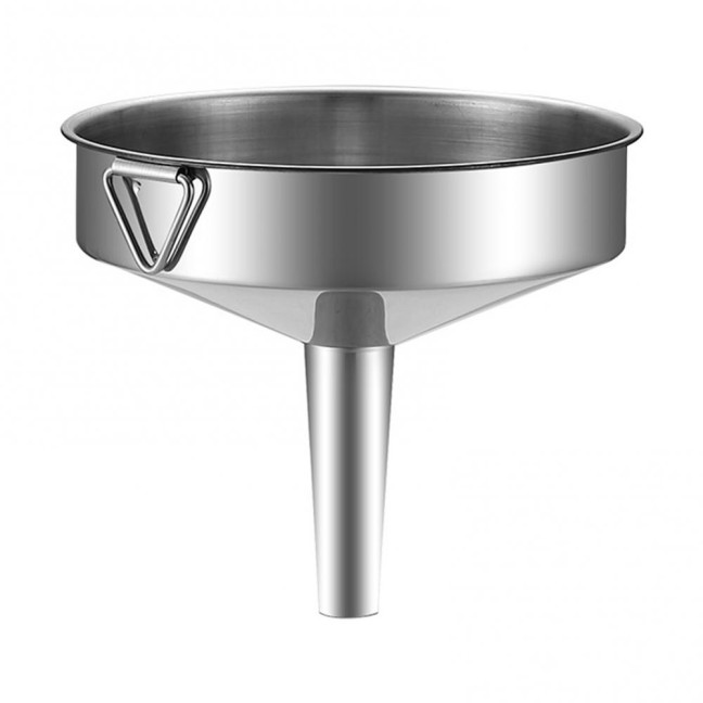 Liquid Funnel Food Grade Rust-proof Stainless Steel Oil Funnel Solid Food Powder Transfer Gadget Kitchen Tools 
