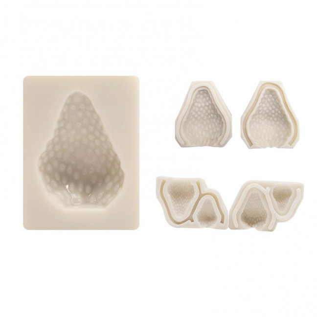 Cake Mold Non-stick DIY Making Professional Baking Tool 3D Mini Strawberry Silicone Mold Chocolate Fondant Mould Kitchen Supplies 