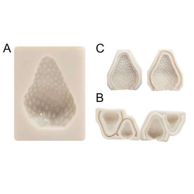 Cake Mold Non-stick DIY Making Professional Baking Tool 3D Mini Strawberry Silicone Mold Chocolate Fondant Mould Kitchen Supplies 