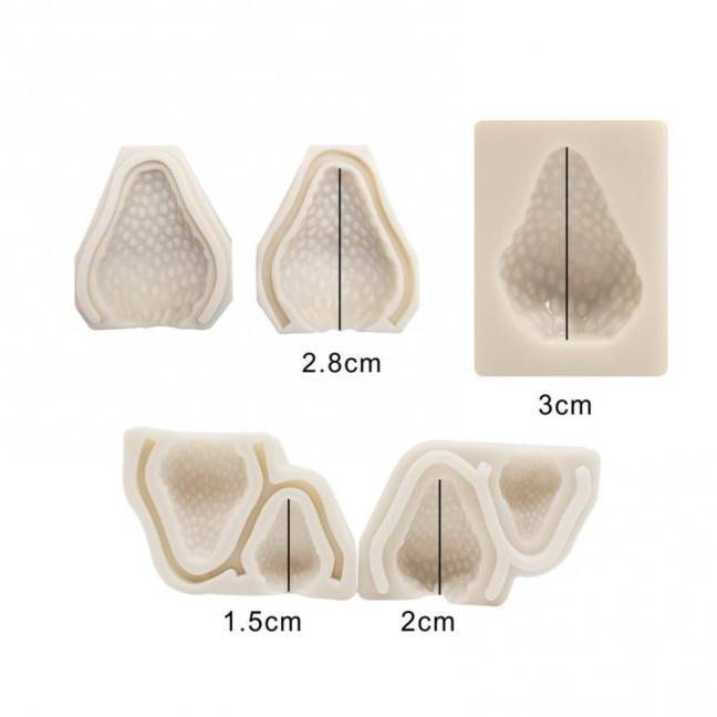 Cake Mold Non-stick DIY Making Professional Baking Tool 3D Mini Strawberry Silicone Mold Chocolate Fondant Mould Kitchen Supplies 