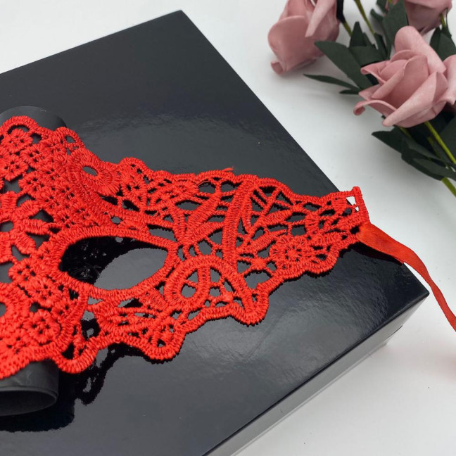 Face Cover Easy to Tie Hollow Out Lace Universal Comfortable Dancing Masque Party Supplies 