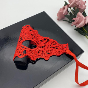 Face Cover Easy to Tie Hollow Out Lace Universal Comfortable Dancing Masque Party Supplies 