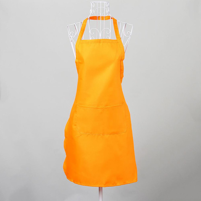 Kitchen Apron with Pocket Waterproof Oil-proof Sleeveless Grease Resistant Cooking Apron for Baking