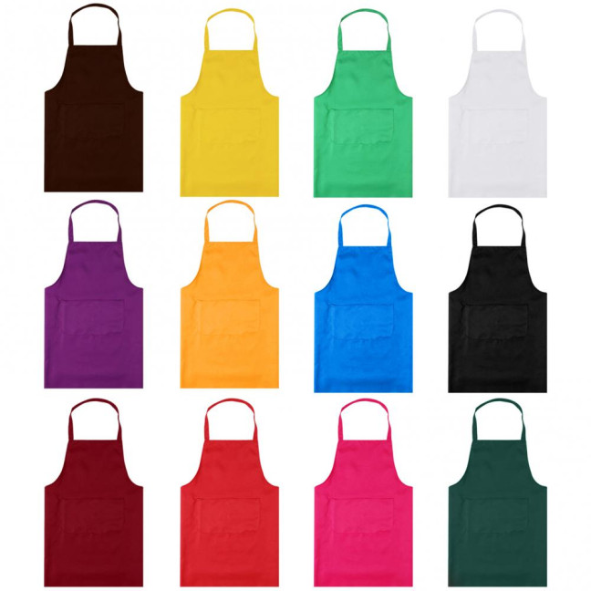 Kitchen Apron with Pocket Waterproof Oil-proof Sleeveless Grease Resistant Cooking Apron for Baking