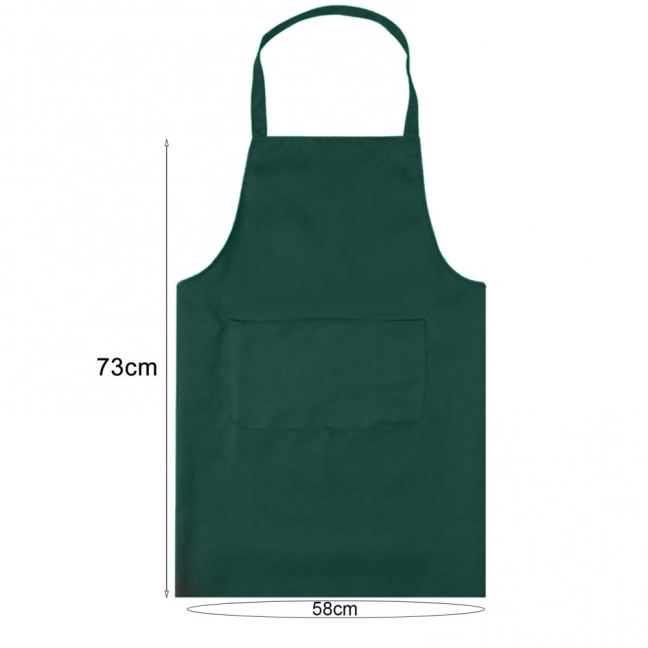 Kitchen Apron with Pocket Waterproof Oil-proof Sleeveless Grease Resistant Cooking Apron for Baking