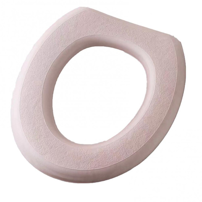 Flexible Toilet Cover All-inclusive Self-adhesive Waterproof Dorm Home Toilet Seat Thick Cushion Bathroom Accessory