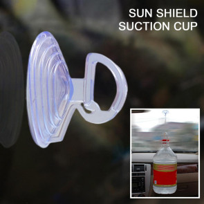 20Pcs Suction Cup Strong Suction Powerful Sun-proof Punch-free 3.5cm Car Sunshade Clear Sucker Hook for Home