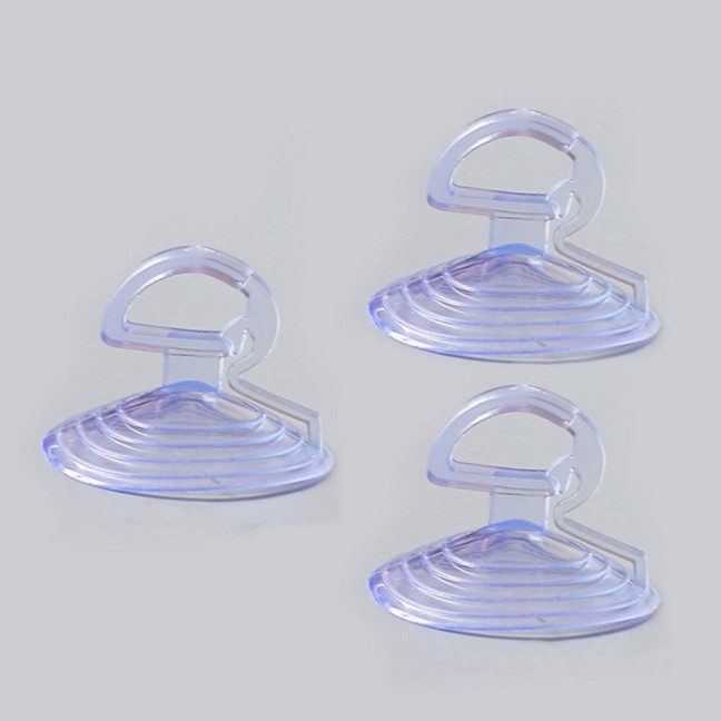 20Pcs Suction Cup Strong Suction Powerful Sun-proof Punch-free 3.5cm Car Sunshade Clear Sucker Hook for Home