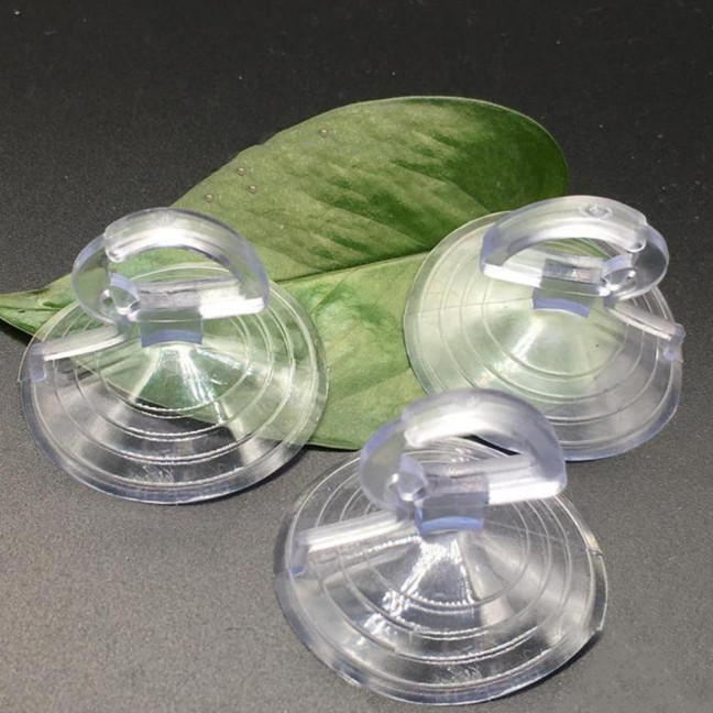 20Pcs Suction Cup Strong Suction Powerful Sun-proof Punch-free 3.5cm Car Sunshade Clear Sucker Hook for Home