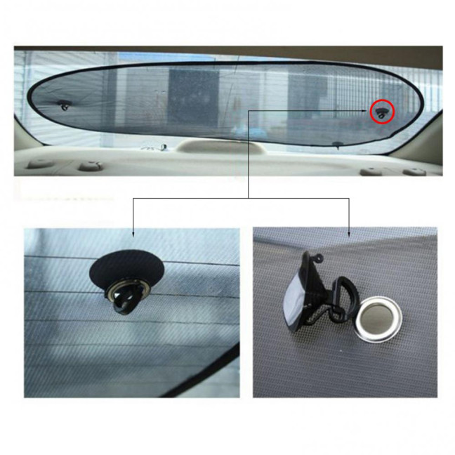 20Pcs Suction Cup Strong Suction Powerful Sun-proof Punch-free 3.5cm Car Sunshade Clear Sucker Hook for Home