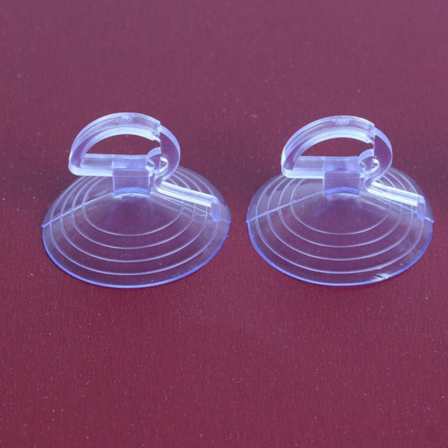 20Pcs Suction Cup Strong Suction Powerful Sun-proof Punch-free 3.5cm Car Sunshade Clear Sucker Hook for Home