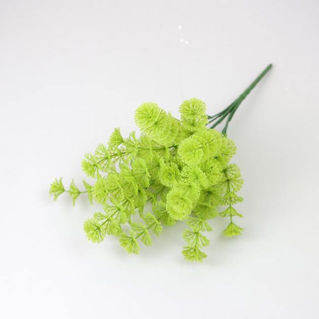 Realistic Artificial Grass Decorative Delicate No Watering Natural 7 Fork Green Simulation Plant Home Decor Realistic Artificial Grass Decorative Delicate No Watering Natural 7 Fork Green Simulation Plant Home Decor