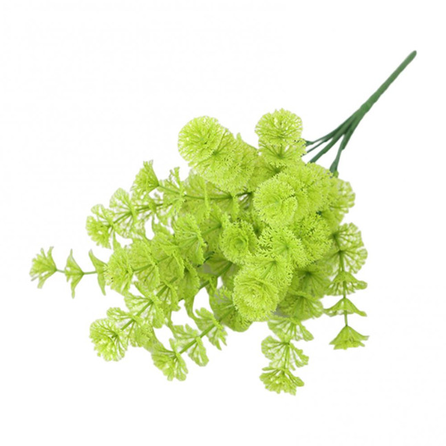 Realistic Artificial Grass Decorative Delicate No Watering Natural 7 Fork Green Simulation Plant Home Decor Realistic Artificial Grass Decorative Delicate No Watering Natural 7 Fork Green Simulation Plant Home Decor