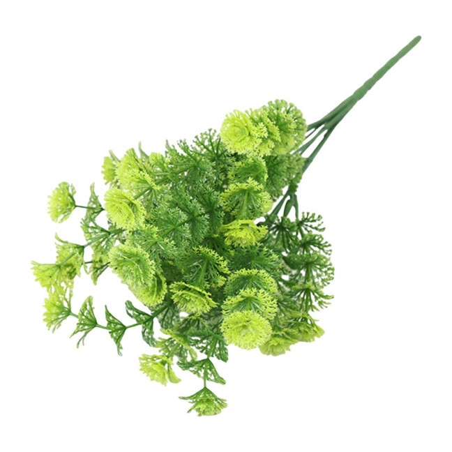 Realistic Artificial Grass Decorative Delicate No Watering Natural 7 Fork Green Simulation Plant Home Decor Realistic Artificial Grass Decorative Delicate No Watering Natural 7 Fork Green Simulation Plant Home Decor