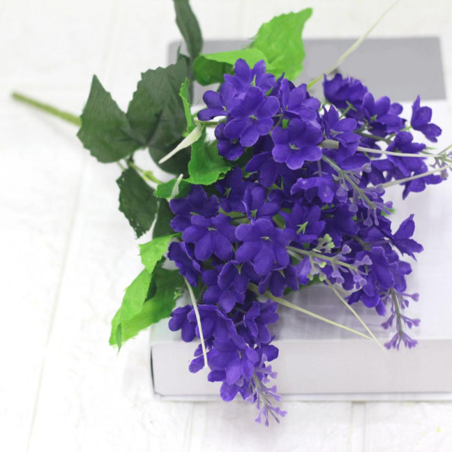 Realistic Artificial Flower Vivid Decorative Non-fading No Withering Aesthetic Floral Arrangement Fake Hyacinth Wedding Decor