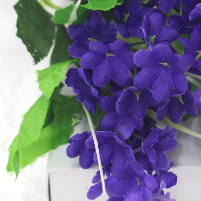 Realistic Artificial Flower Vivid Decorative Non-fading No Withering Aesthetic Floral Arrangement Fake Hyacinth Wedding Decor