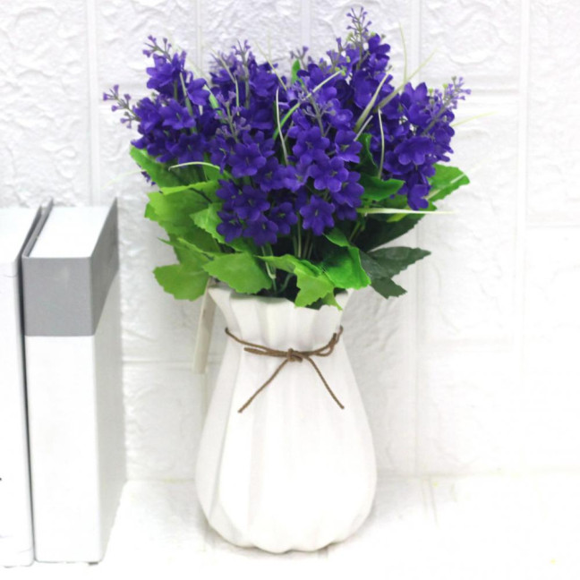 Realistic Artificial Flower Vivid Decorative Non-fading No Withering Aesthetic Floral Arrangement Fake Hyacinth Wedding Decor