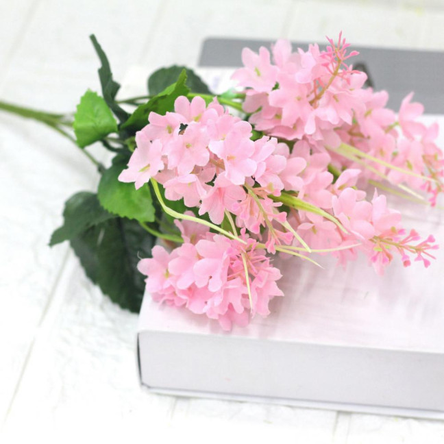 Realistic Artificial Flower Vivid Decorative Non-fading No Withering Aesthetic Floral Arrangement Fake Hyacinth Wedding Decor