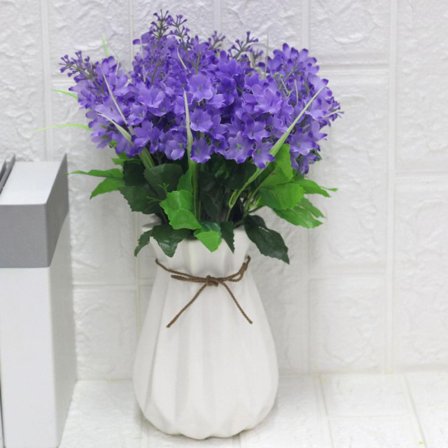 Realistic Artificial Flower Vivid Decorative Non-fading No Withering Aesthetic Floral Arrangement Fake Hyacinth Wedding Decor