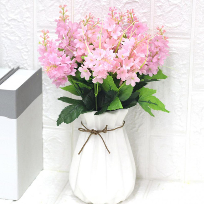 Realistic Artificial Flower Vivid Decorative Non-fading No Withering Aesthetic Floral Arrangement Fake Hyacinth Wedding Decor