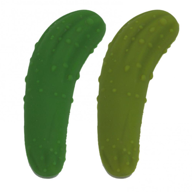 Silicone Stopper Resealable Flexible Long Term Use No Odor Wear-resistant Good Sealing Performance Cucumber Shape Beer Champagne Wine Cork Plug for Home