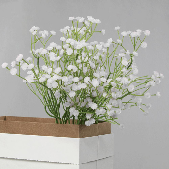 Realistic Fake Gypsophila Vivid Non-fading DIY Bridal Bouquet Home Artificial Flower Household Supplies
