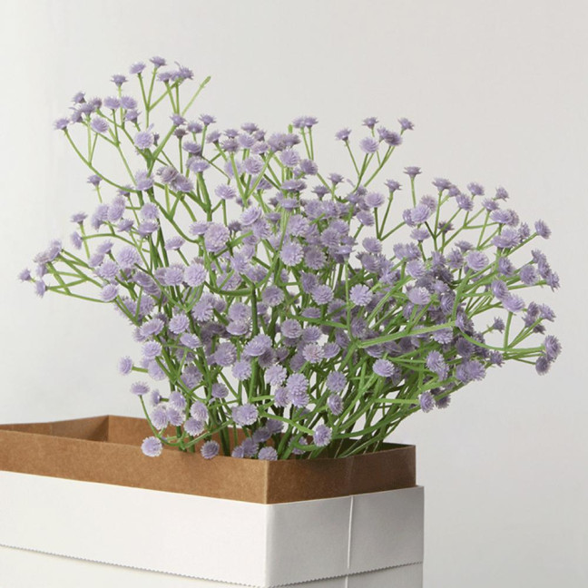 Realistic Fake Gypsophila Vivid Non-fading DIY Bridal Bouquet Home Artificial Flower Household Supplies