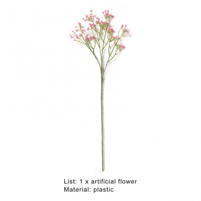 Realistic Fake Gypsophila Vivid Non-fading DIY Bridal Bouquet Home Artificial Flower Household Supplies